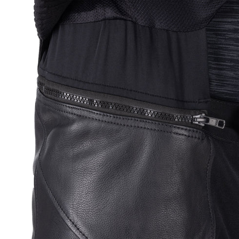 ARMR Raiden 3.0 Leather Jeans Trousers - Black